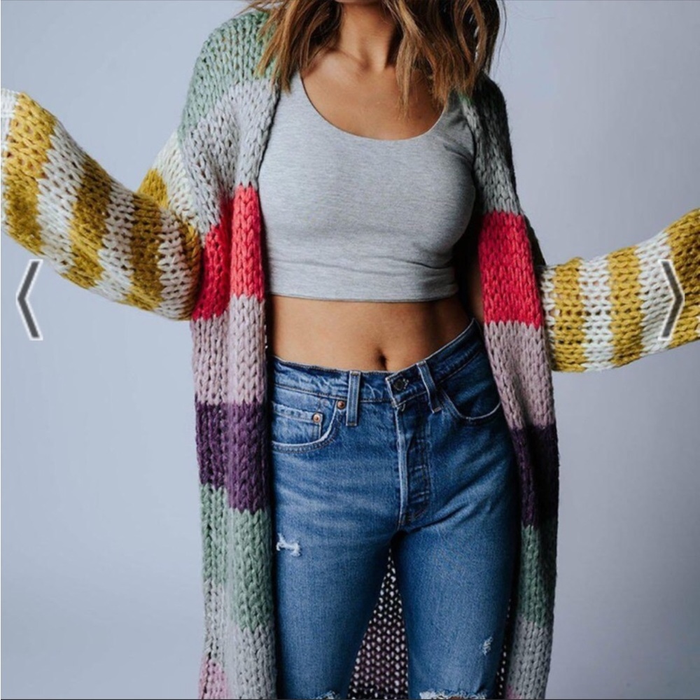 Clad and cloth cardigan NWT size small/medium